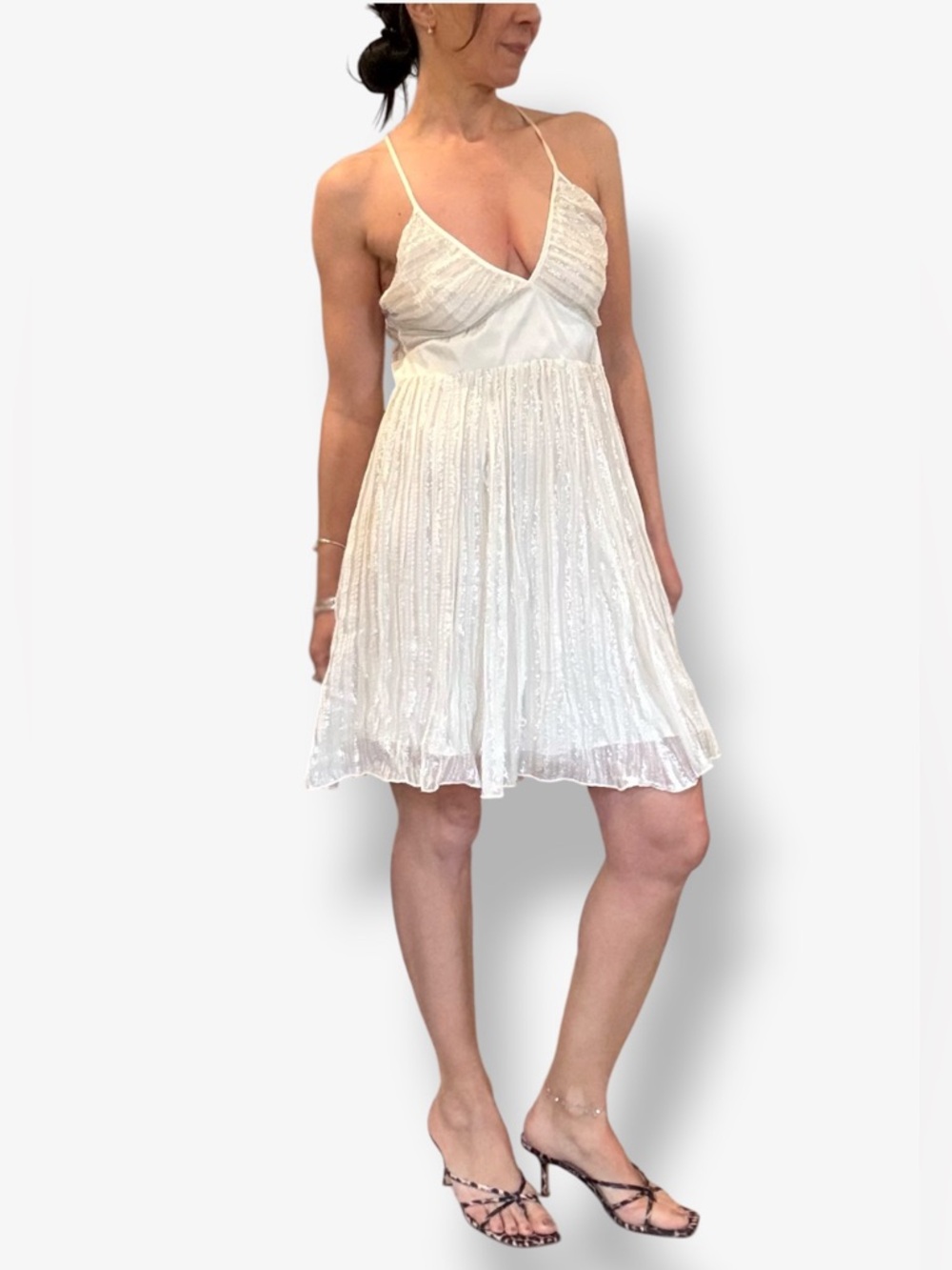 Juliette Longuet New With Tag Silk Angel Dress